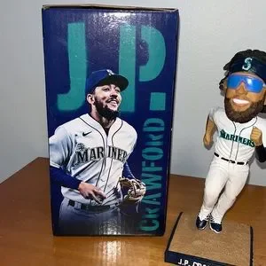 メジャーリーグ　J.P. CRAWFORD ボブルヘッド メジャーリーグ J.P. CRAWFORD ボブルヘッド NEW Seattle